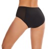 Culotte Menstruelle Taille Haute Noir