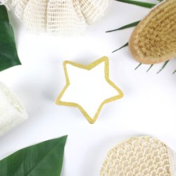 Bombe de bain Etoile Blanc Dore 100 grs Senteur Monoï