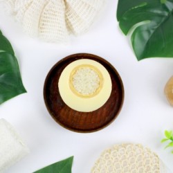 Bombe de bain garnie de sels de bain - Senteur vanille
- 150gr