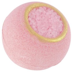 Bombe de bain garnie de sels de bain - Senteur Rose
- 150gr