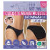 Culotte Menstruelle Détachable Noir