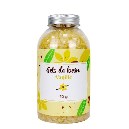 Sel de bain 450 grs - Senteur Vanille