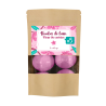 Sachet bombes de bain 40 grs x 5 - Senteur Rose