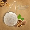 Eponge Konjac Visage aux éclats de noix - Feel Natural