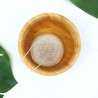 Eponge Konjac Visage aux éclats de noix - Feel Natural