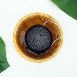 Eponge Konjac Visage Charbon - Feel natural