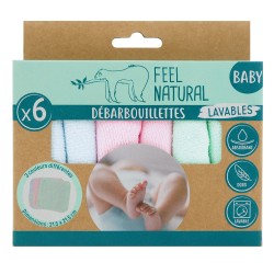 Feel Natural  Feel Natural Baby  marque écoresponsable  produits naturels bébé  soins bébé naturels  accessoires zéro déchet  te
