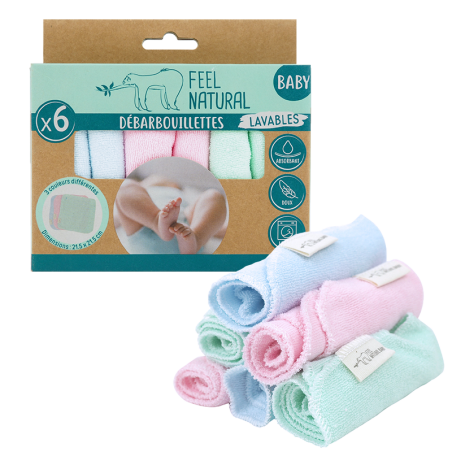 Feel Natural  Feel Natural Baby  marque écoresponsable  produits naturels bébé  soins bébé naturels  accessoires zéro déchet  te