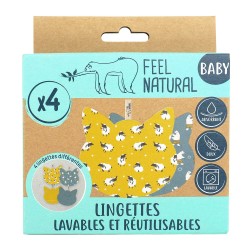 Feel Natural  Feel Natural Baby  marque écoresponsable  produits naturels bébé  soins bébé naturels  accessoires zéro déchet  te