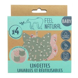 Feel Natural  Feel Natural Baby  marque écoresponsable  produits naturels bébé  soins bébé naturels  accessoires zéro déchet  te