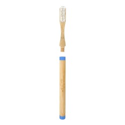 Brosse à dents tête interchangeable et vissable en bambou Feel Natural -Medium