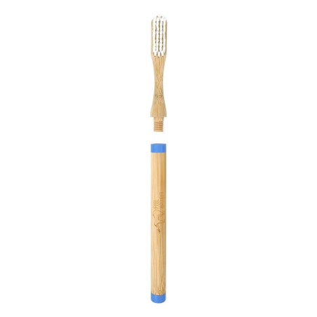 Brosse à dents tête interchangeable et vissable en bambou Feel Natural -Medium