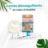 Set 6 carrés démaquillants Expert + filet de lavage Feel Natural