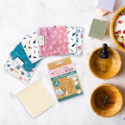 Set 6 carrés démaquillants Expert + filet de lavage Feel Natural