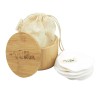 Set boîte Bambou + 10 disques démaquillants Coton+ Filet de lavage - Feel Natural