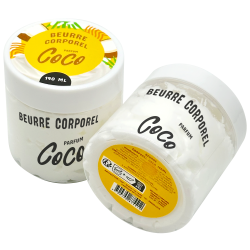 Beurre Corporel fouetté - 190ml - Senteur Coco - French Tendance