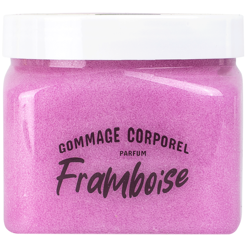 Gommage corps 470 gr  - Senteur Framboise - French Tendance
