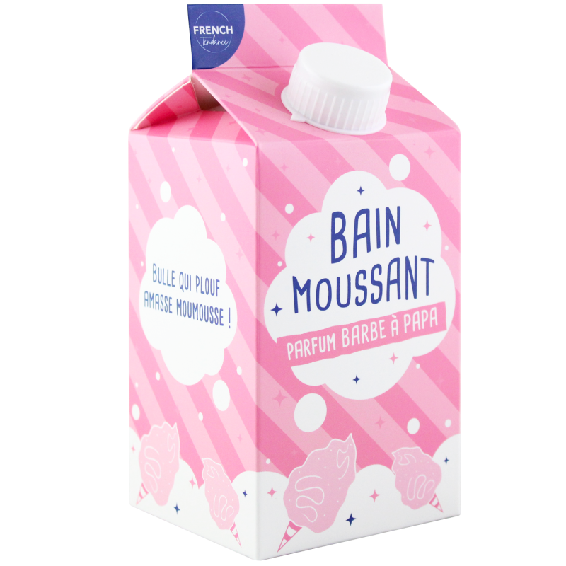 Bain moussant Carnaval - 500 ml - Senteur Barbe à Papa - French Tendance