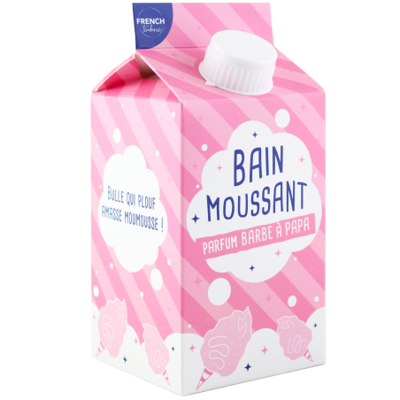 Bain moussant Carnaval - 500 ml - Senteur Barbe à Papa - French Tendance