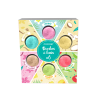 Coffret 6 bombes de bain- Senteurs assorties - Monoï/Coco/Pomme/Ananas/Rose/Vanille- 6 x 120gr - French Tendance