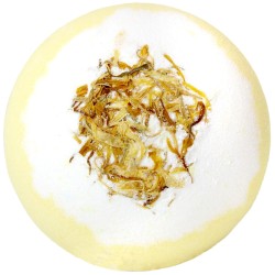 Bombe de bain 150 gr- Fleurs Séchées - Senteur Vanille - French Tendance