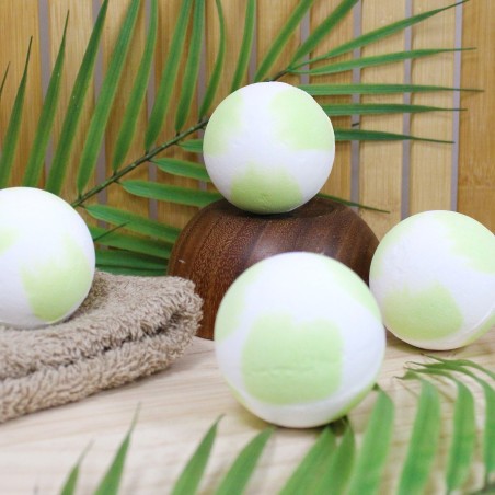 Bombe de bain 120 grs - Senteur Pomme - French Tendance