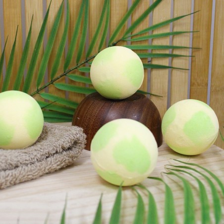 Bombe de bain 120 grs - Senteur Ananas - French Tendance