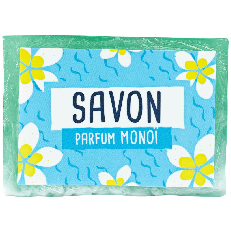 Savon en tranche glycérine végétale 100 gr - Senteur Monoï - French Tendance