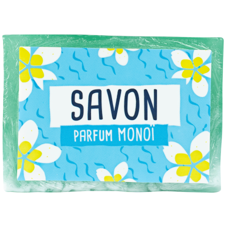 Savon en tranche glycérine végétale 100 gr - Senteur Monoï - French Tendance