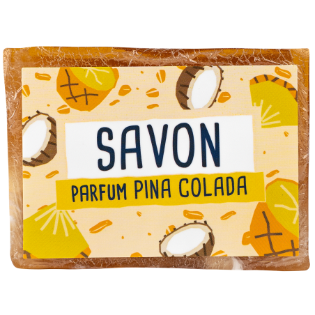 Savon en tranche glycérine végétale 100 gr - Senteur Pina colada - French Tendance