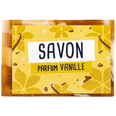 Savon en tranche glycérine végétale 100 gr - Senteur Vanille - French Tendance