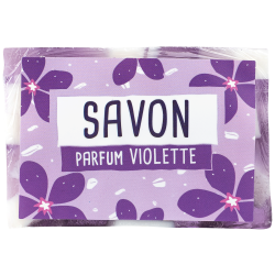 Savon en tranche glycérine végétale 100 gr - Senteur Violette - French Tendance