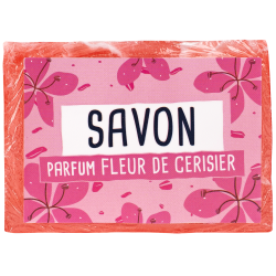 Savon en tranche glycérine végétale 100 gr - Senteur Fleur de cerisier  - French Tendance