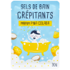 Sels de bain crépitants 30 gr - Senteur Pina Colada - French Tendance