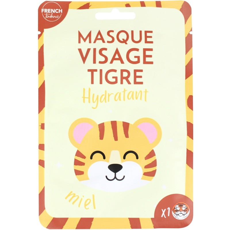 Masque Hydratant visage - Tigre - French Tendance