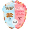 Duo Gommage nourrissant / Gel hydratant Pieds - Beurre de Karité & Huile de coco - French Tendance