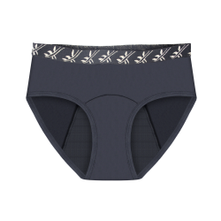 Culotte Premières Règles – Noir / Doré – Feel Natural