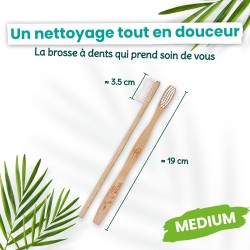 ACCESS MEDIUM - Brosse à dents en Bambou - Feel Natural