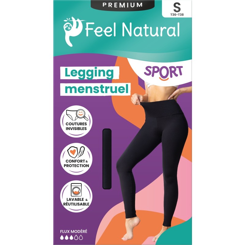 Legging Sport Menstruel - Feel Natural
