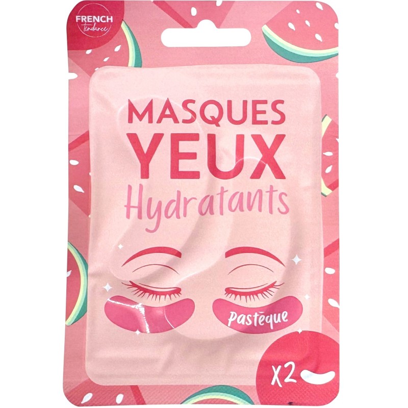 Patchs Hydratants yeux - Senteur Pastèque - French Tendance