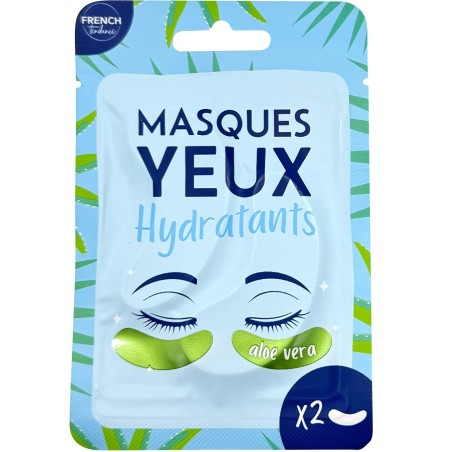 Patchs Hydratants yeux - Senteur Aloe Vera - French Tendance