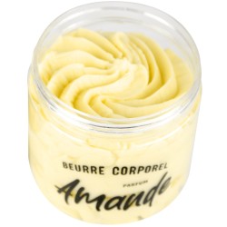 Beurre Corporel fouetté - 190ml - Senteur Amande - French Tendance