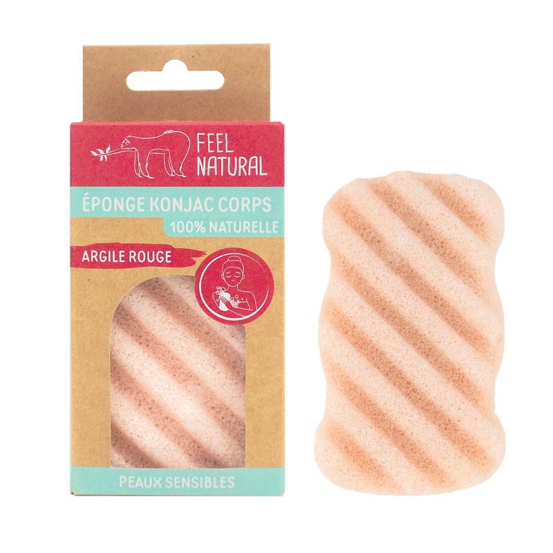 Eponge Konjac Corps Fleur de Cerisier - Feel natural