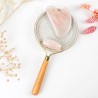 Roller visage Gua Sha Quartz rose - Feel Natural