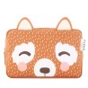 Trousse (20x13x8) Funny Kids - Panda Roux