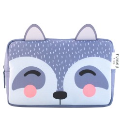 Trousse (20x13x8) Funny Kids - Loup