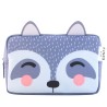 Trousse (20x13x8) Funny Kids - Loup