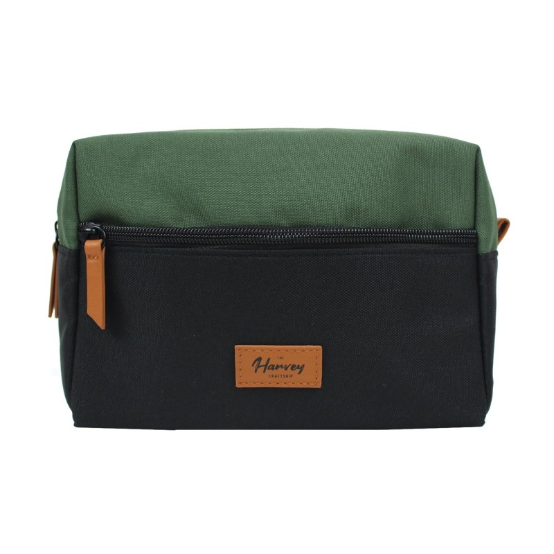 Trousse de toilette Homme (21x14x10)- Harvey Collection - Polyester imperméable