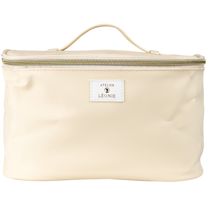 Vanity (24x16x16) Simili Cuir  - Coloris beige