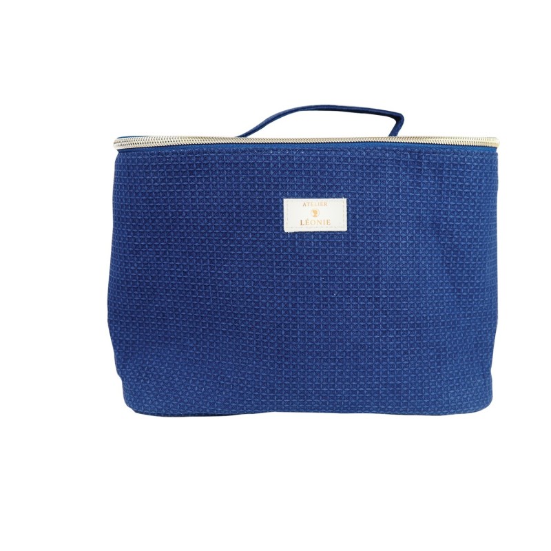 Vanity (26x20x18) Nid d'abeille - Coloris bleu